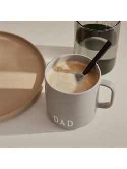 Design Letters Dad Favourite Cup with Handle, 250ml, Grey - view 2, Grey