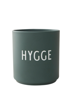 Design Letters Favourite Hygge Cup, 250ml, Dark Green, Dark Green