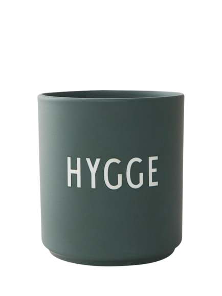 Design Letters Favourite Hygge Cup, 250ml, Dark Green, Dark Green
