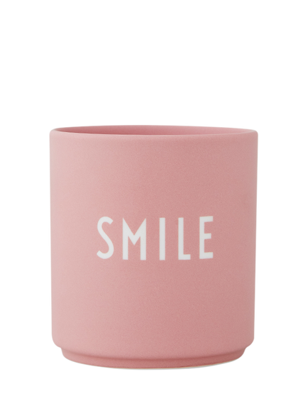Design Letters Favourite Smile Cup, 250ml, Pink, Pink