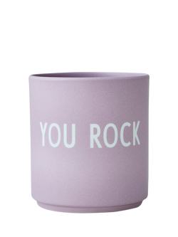 Design Letters Favourite You Rock Cup, 250ml, Lavendar, Lavendar
