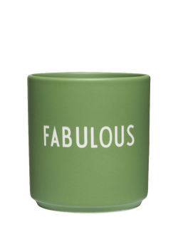 Design Letters Favourite Fabulous Cup, 250ml, Green, Green
