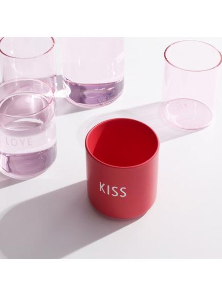 Design Letters Favourite Kiss Cup, 250ml, Red - view 2, Red