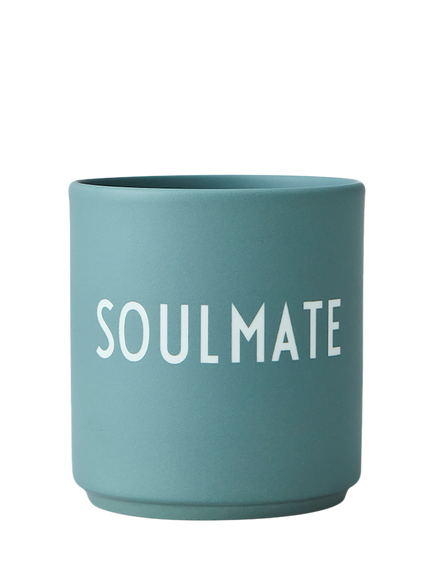 Design Letters Favourite Soulmate Cup, 250ml, Teal, Teal
