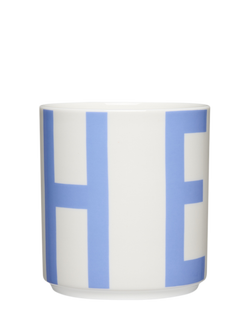 Design Letters XL Vintage Hero Cup, 250ml, Blue, Blue