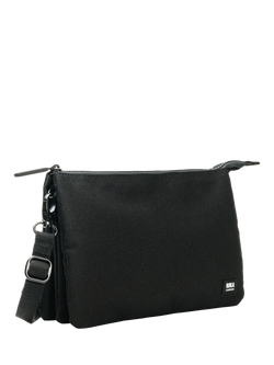 ROKA London Carnaby Crossbody Cash Bag, Black - view 2, Black