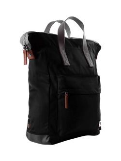ROKA London Bantry Zip Top Backpack Bag - view 2, Black