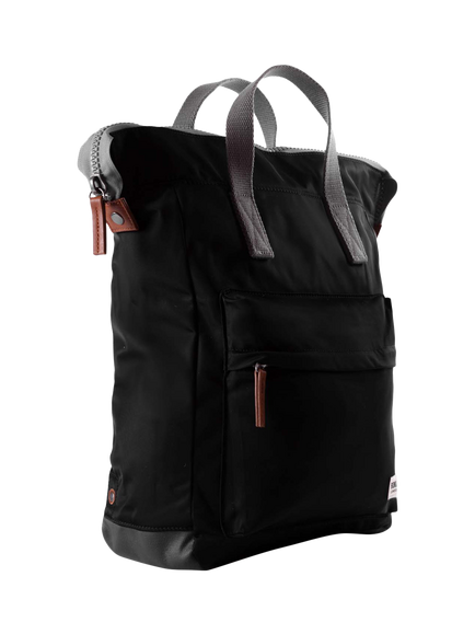 ROKA London Bantry Zip Top Backpack Bag - view 2, Black