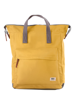 ROKA London Bantry Zip Top Backpack Bag, Corn
