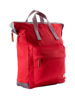 ROKA London Bantry Zip Top Backpack Bag - view 2, Cranberry