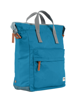 ROKA London Bantry Zip Top Backpack Bag - view 2, Marine