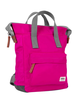 ROKA London Bantry B Recycled Nylon Small Backpack, 7L - view 2, Candy