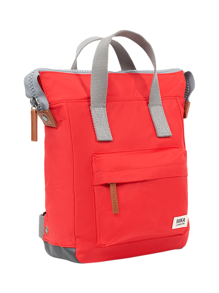 ROKA London Bantry Zip Top Backpack Bag - view 2, Chilli Oil