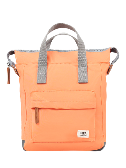 ROKA London Bantry Zip Top Backpack Bag, Firecracker