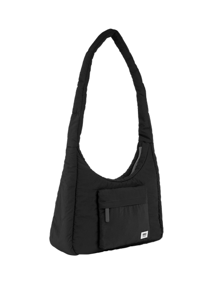 ROKA London Belsize Puffy Shoulder Bag, Black - view 2, Black
