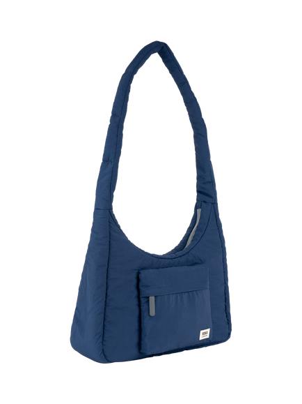ROKA London Belsize Puffy Shoulder Bag, Midnight - view 2, Midnight