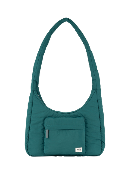 ROKA London Belsize Taslon Crossbody Bag, Teal