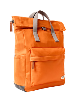 ROKA London Medium Canfield B Backpack, 15L, Jaffa Orange - view 2, Jaffa Orange