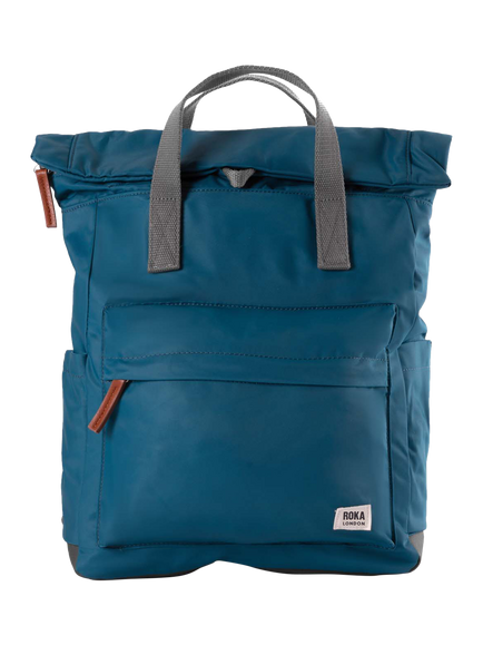 ROKA London Canfield Medium Backpack, 15L, Marine