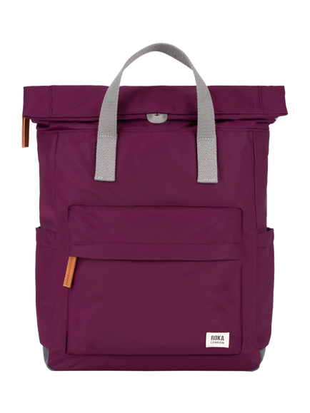 ROKA London Medium Canfield B Backpack, 15L, Burgundy