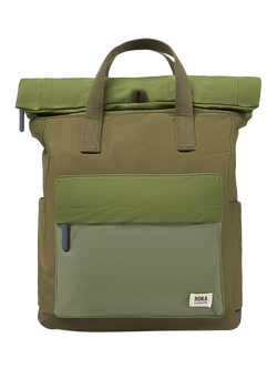 ROKA London Canfield Medium Backpack, 15L, Green