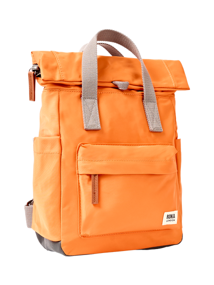 ROKA London Small Canfield B Backpack, 7L, Jaffa Orange - view 2, Jaffa Orange