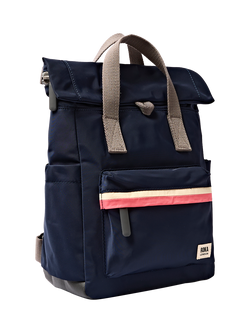 ROKA London Small Canfield B Backpack, 7L, Midnight Stripe - view 2, Midnight Stripe