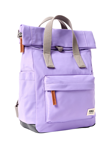 ROKA London Canfield B Backpack, Small, Thistle Bloom - view 2, Thistle Bloom