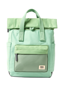 ROKA London Small Canfield B Backpack, 7L, Green Tonal