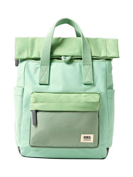 ROKA London Small Canfield B Backpack, 7L, Green Tonal