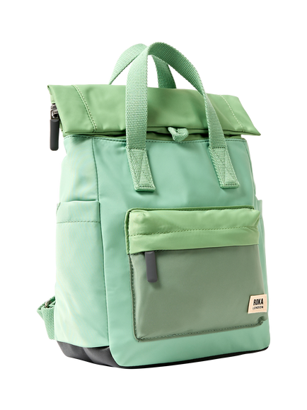 ROKA London Small Canfield B Backpack, 7L - view 2, Green Tonal