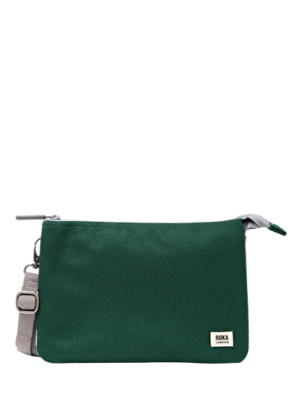 ROKA London Bond Carnaby Crossbody Bag, Green, Green