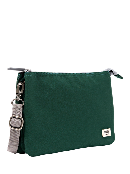 ROKA London Bond Carnaby Crossbody Bag, Green - view 2, Green