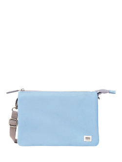 ROKA London Carnaby Crossbody Bag, Retro Blue