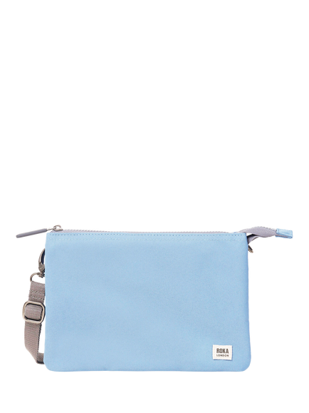 ROKA London Carnaby Crossbody Bag, Retro Blue