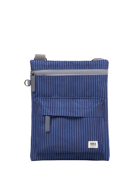 ROKA London Chelsea Canvas Crossbody Pocket Bag, Denim