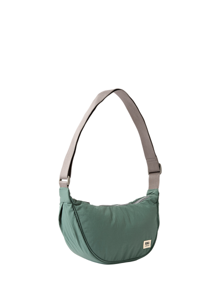 ROKA London Farringdon Taslon Half Moon Shoulder Bag - view 2, Arctic