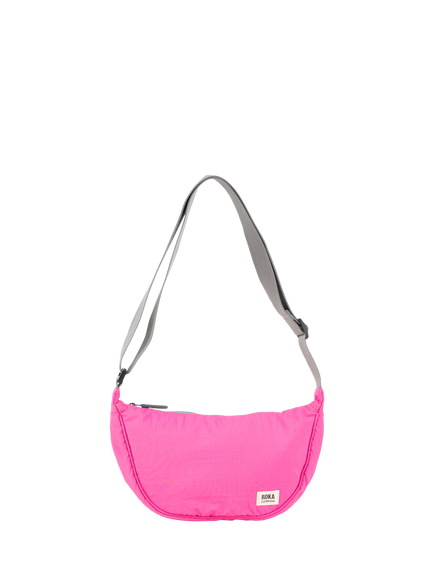 ROKA London Farringdon Taslon Handbag, Hot Pink