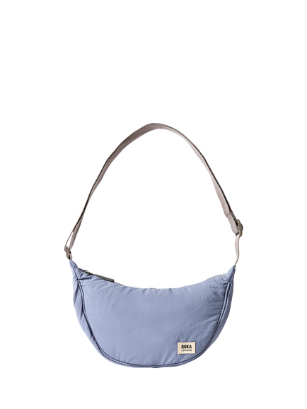 ROKA London Farringdon Taslon Handbag, Retro Blue