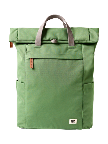 ROKA London Finchley Large Backpack, 20L, Artichoke