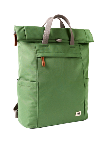 ROKA London Finchley Large Backpack, 20L - view 2, Artichoke