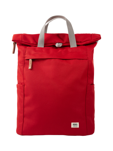 ROKA London Finchley Large Backpack, 20L, Red, Red
