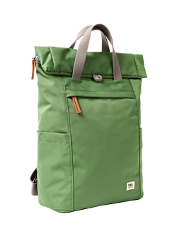 ROKA London Medium Finchley Backpack, 15L - view 2, Artichoke