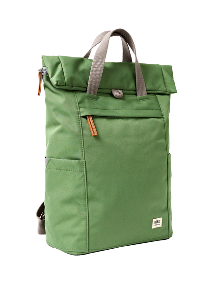 ROKA London Medium Finchley Backpack, 15L - view 2, Artichoke