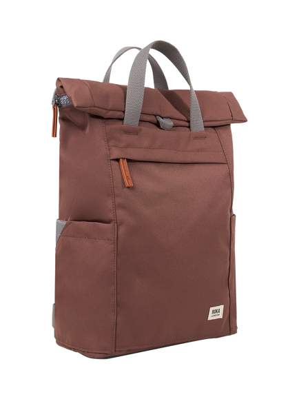 ROKA London Finchley Medium Backpack, 15L, Coco - view 2, Coco