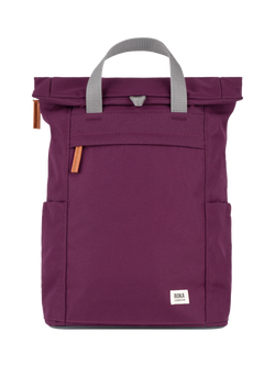 ROKA London Finchley Medium Backpack, 15L, Cherry, Cherry