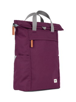 ROKA London Finchley Medium Backpack, 15L, Cherry - view 2, Cherry