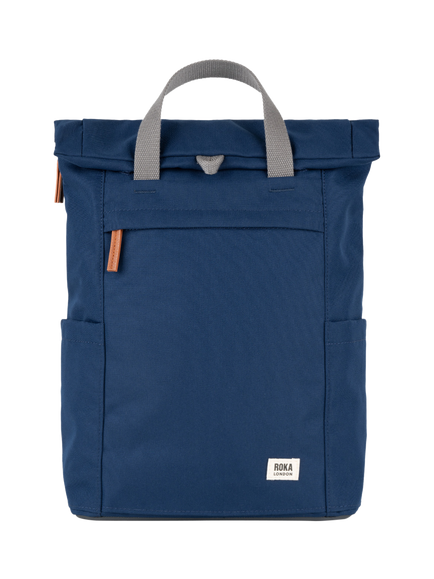 ROKA London Finchley Medium Backpack, 15L, Blue, Blue
