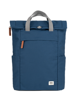 ROKA London Finchley Medium Backpack, 15L, Blue, Blue