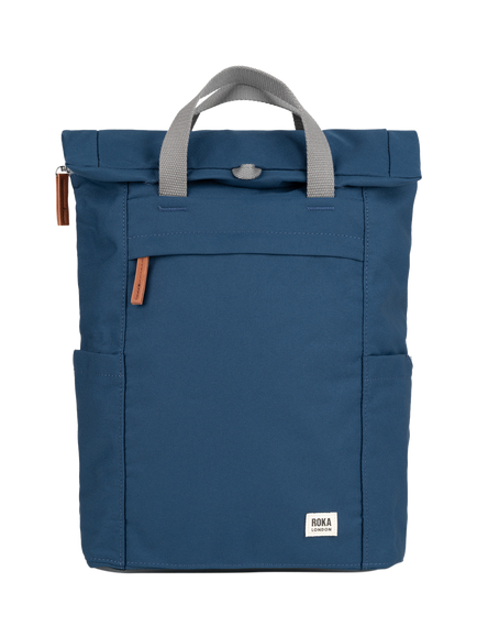 ROKA London Finchley Medium Backpack, 15L, Blue, Blue